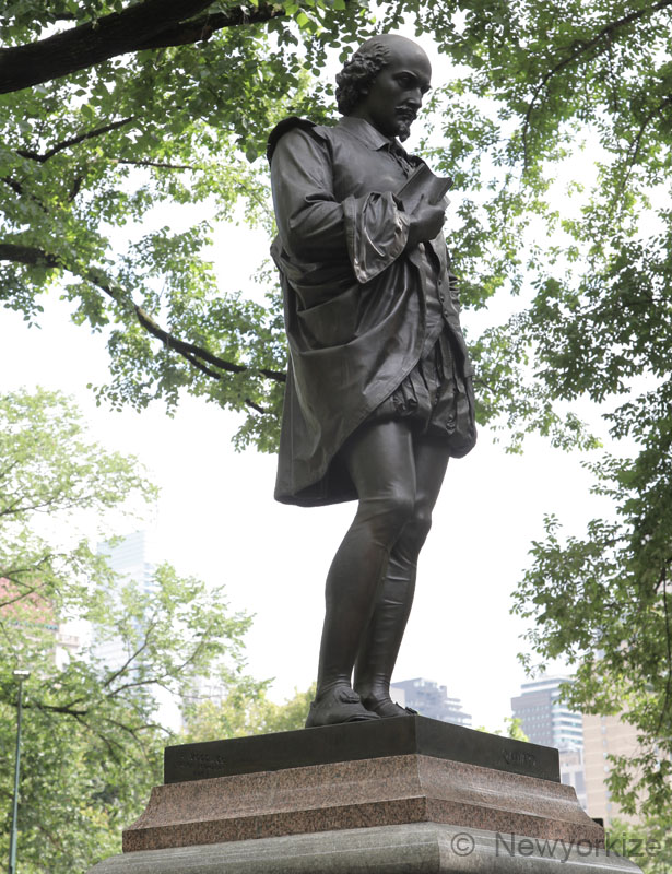 Central Park Shakespeare Monument